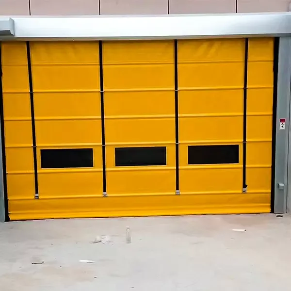 pvc upper folding fast door 04